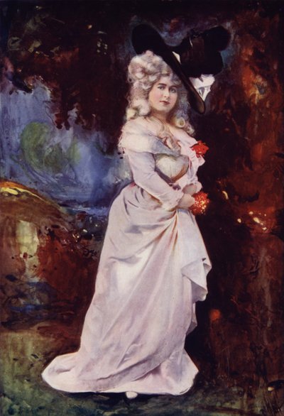 Miss Connie Ediss in La pantofola d
